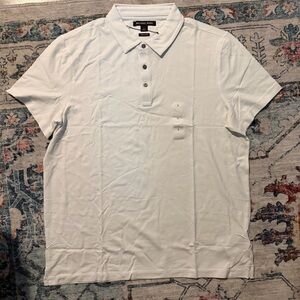 Michael Kors Light Blue Polo Shirt for Men